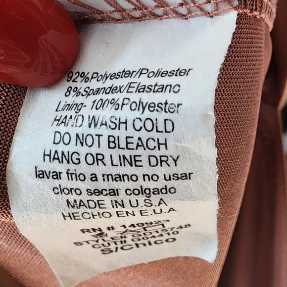 Windsor ROSE Gold Satin Open Side Backless Maxi dress Size S - Picture 7 of 15